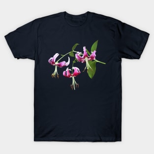 Pink Turk's Cap Lilies T-Shirt